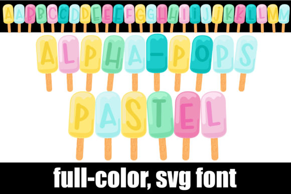 Alpha Pops Pastel: Elevate Designs with Vibrant, Playful Typography