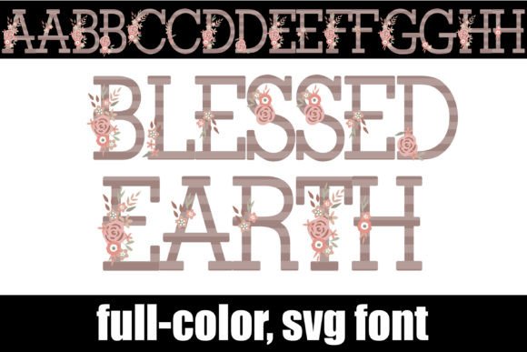 Blessed Earth Typography: Elevating Brand Visuals