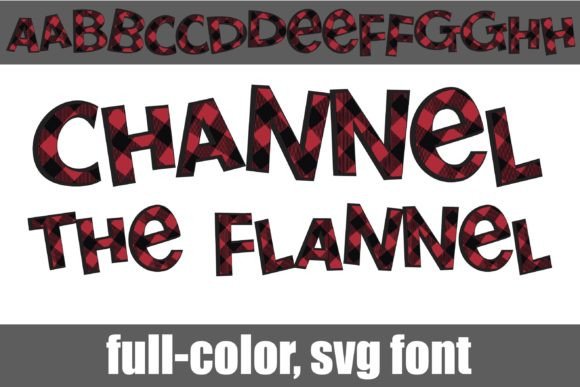 Channel the Flannel: Bold Typography for Brand Impact