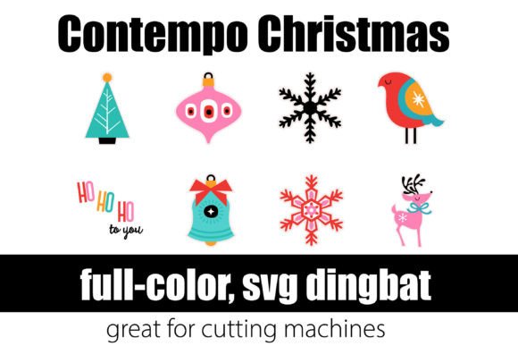 Contempo Christmas: Modern Holiday Typography for Designers