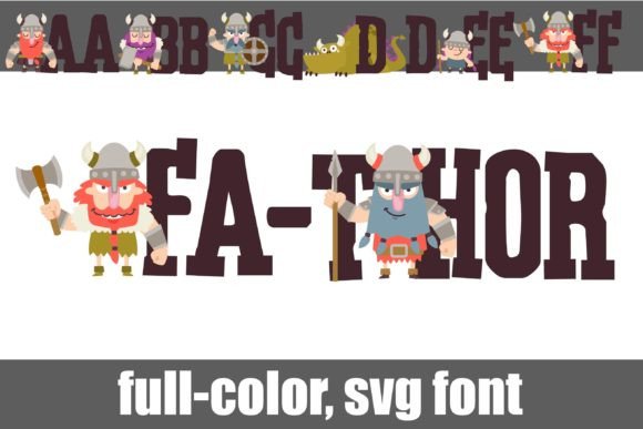 Fa-thor: Viking-Inspired Typography for Bold Branding