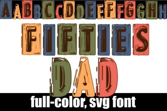 Fifties Dad: Vintage Typography with Modern Impact