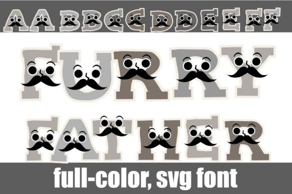 Furry Father: Injecting Playful Personality into Modern Typography