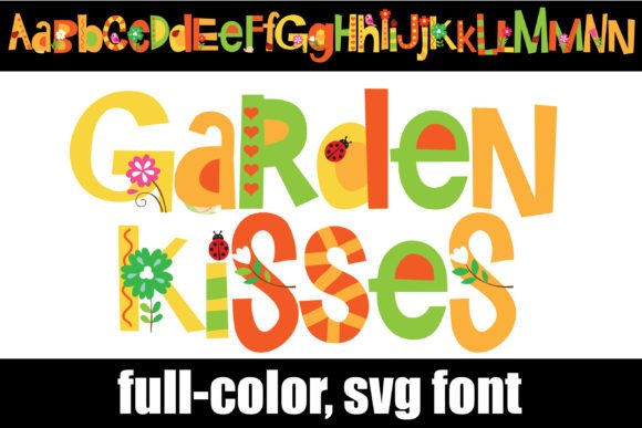 Garden Kisses: Elevating Design with Botanical Typography