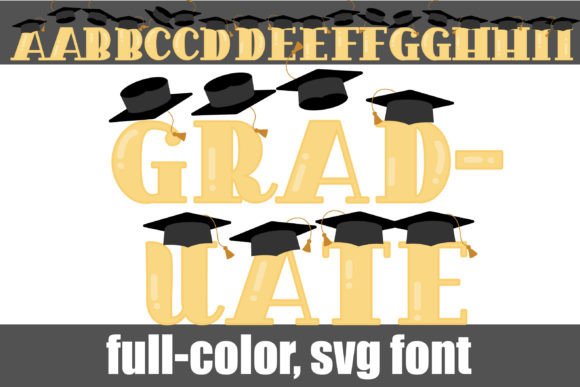 Graduate: Full-Color SVG Fonts for Modern Design