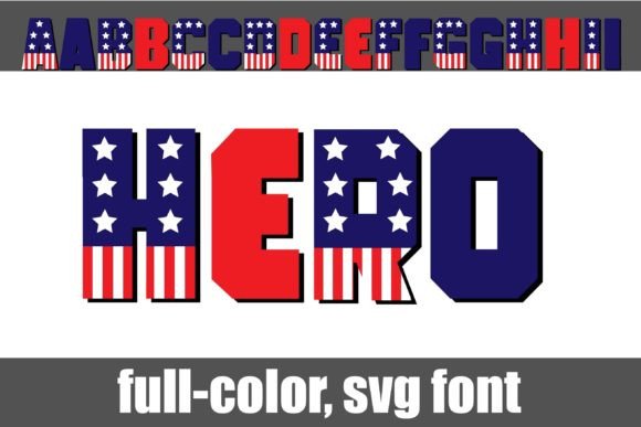 Hero: A Bold Americana Typeface for Impactful Design
