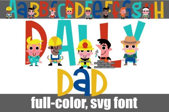 Injecting Playful Energy with Daily Dad Typography
