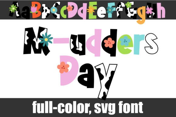 M-udder's Day: A Fresh Take on Modern Typography
