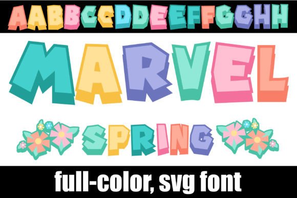 Marvel Spring: A Graphic Designer's Guide to Vibrant Typography