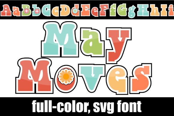 May Moves: Elevate Your Designs with a Vibrant Color Font