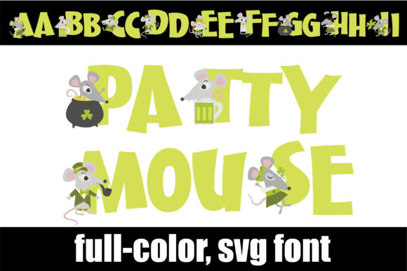 Patty Mouse: A Modern Irish Font for Vibrant Design