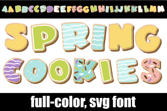 Spring Cookies: A Sweet Font for Seasonal Design