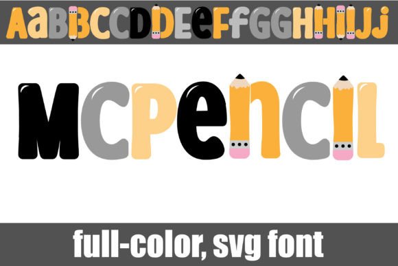 Unlocking Creative Typography: The Mcpencil Full-Color Font